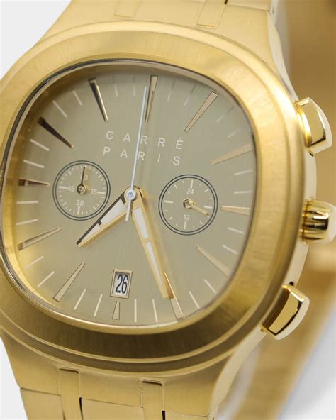 Carré Le GÉNÉRAL Watch Gold .